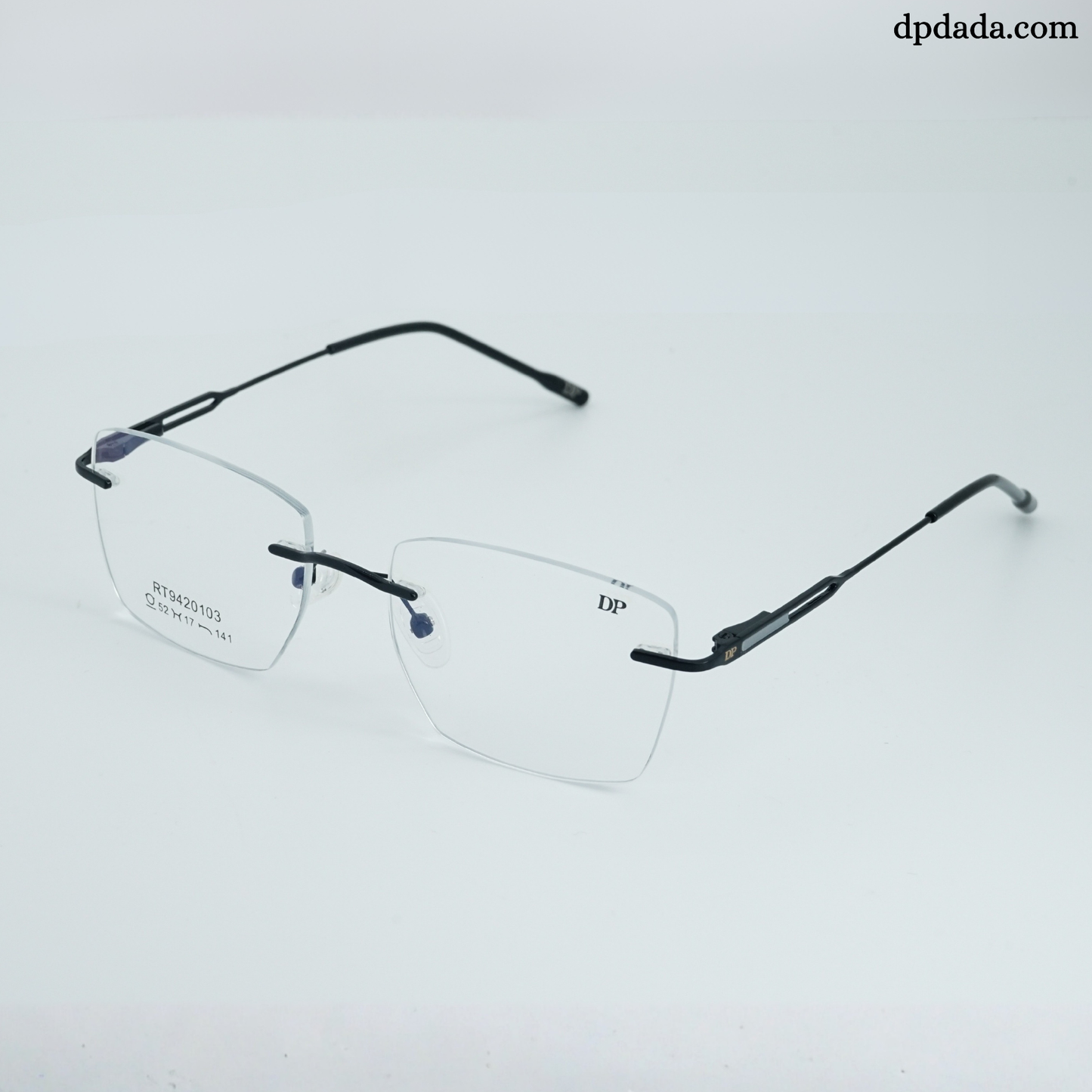 DP DADA.COM Black Rimless Spectacle RT9420103