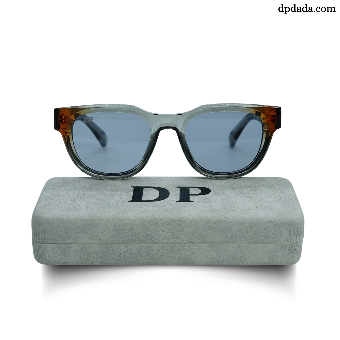 DP Dual-Tone Transparent Grey Sunglasses DPX26
