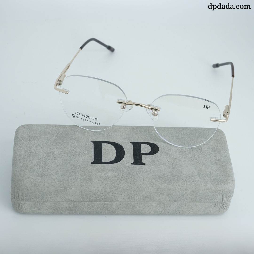 DP DADA.COM Rimless Spectacle gold RT9420110