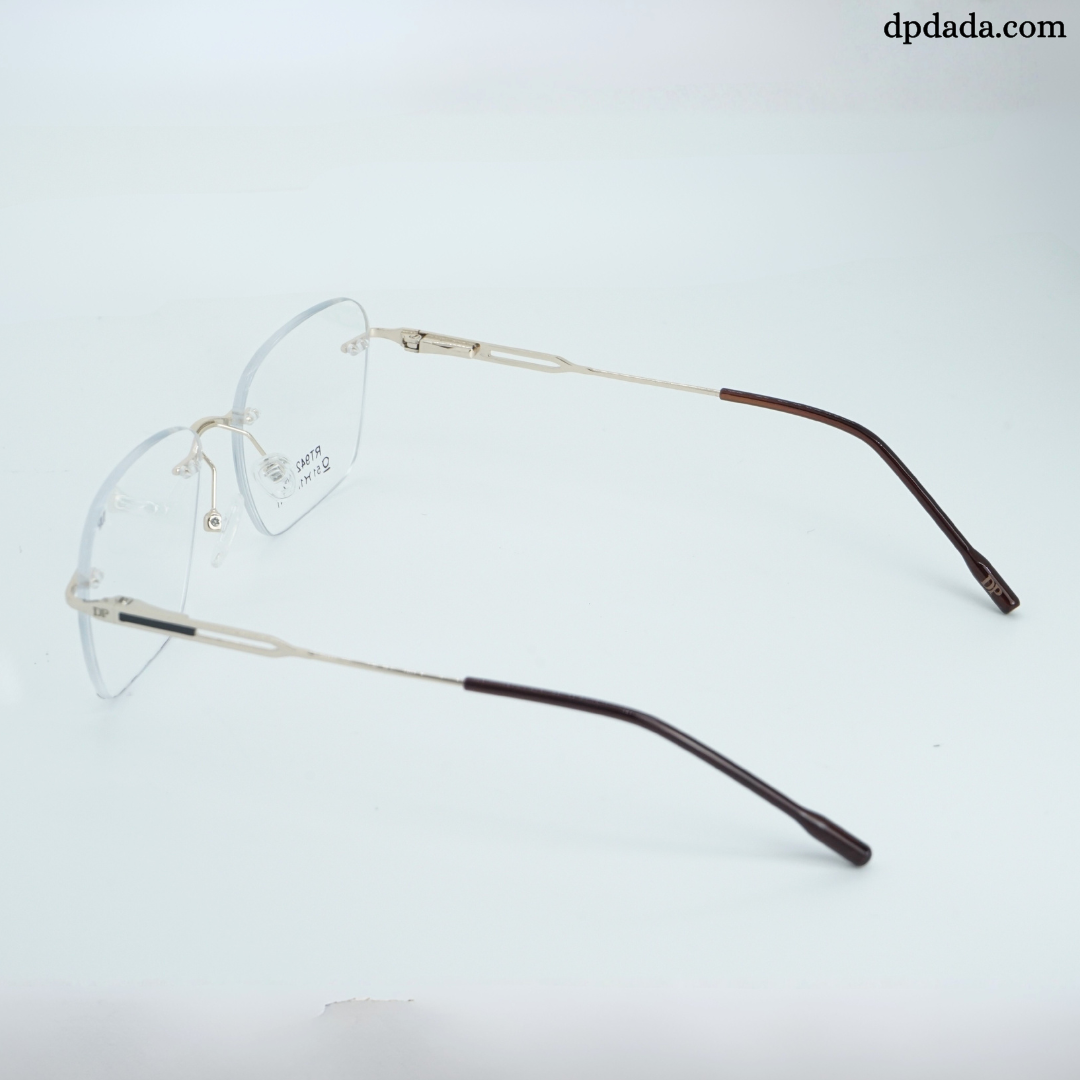 DP DADA.COM Rimless Spectacle GOLD RT9420102