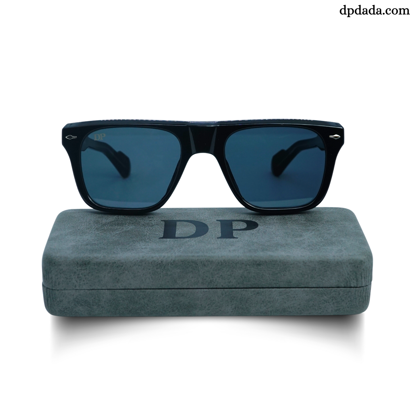 DP Square Black Sunglasses DPX28