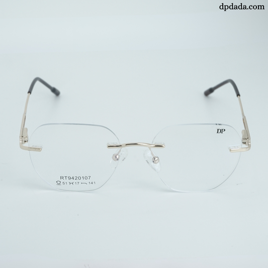 DP DADA.COM Rimless Spectacle GOLD RT9420107