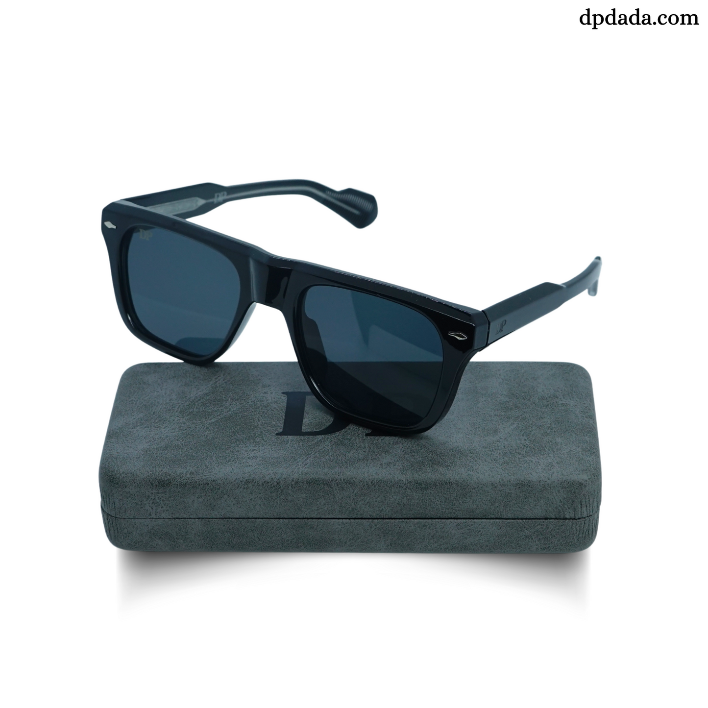DP Square Black Sunglasses DPX28