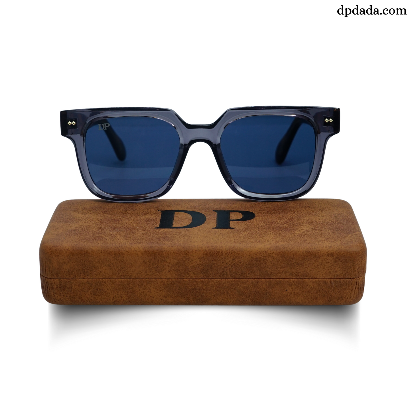 DP Blue Square Sunglasses DPX29