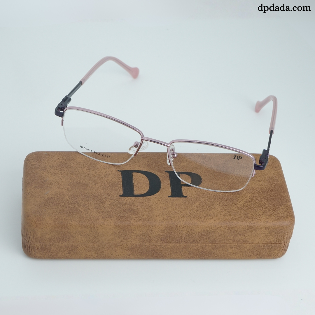 DP DADA.COM Supra Blue Block Glasses Pink HL66011