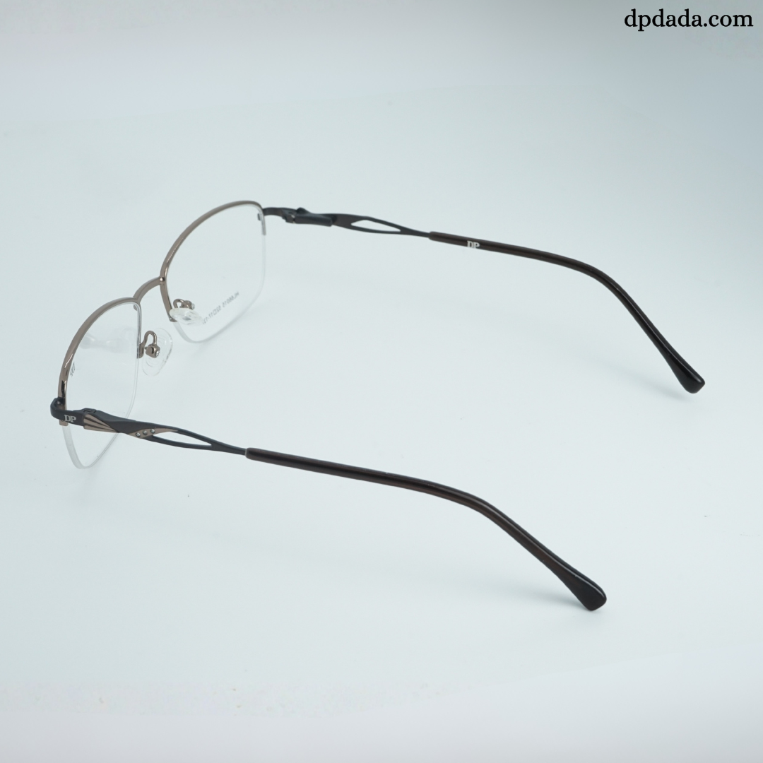 DP DADA.COM Supra Blue Block Glasses  Brown HL66015