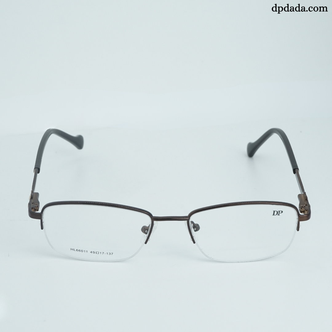 DP DADA.COM Supra Blue Block Glasses Brown HL66011