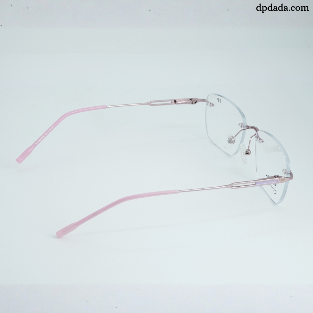 DP DADA.COM Rimless Spectacle Pink  RT9420104