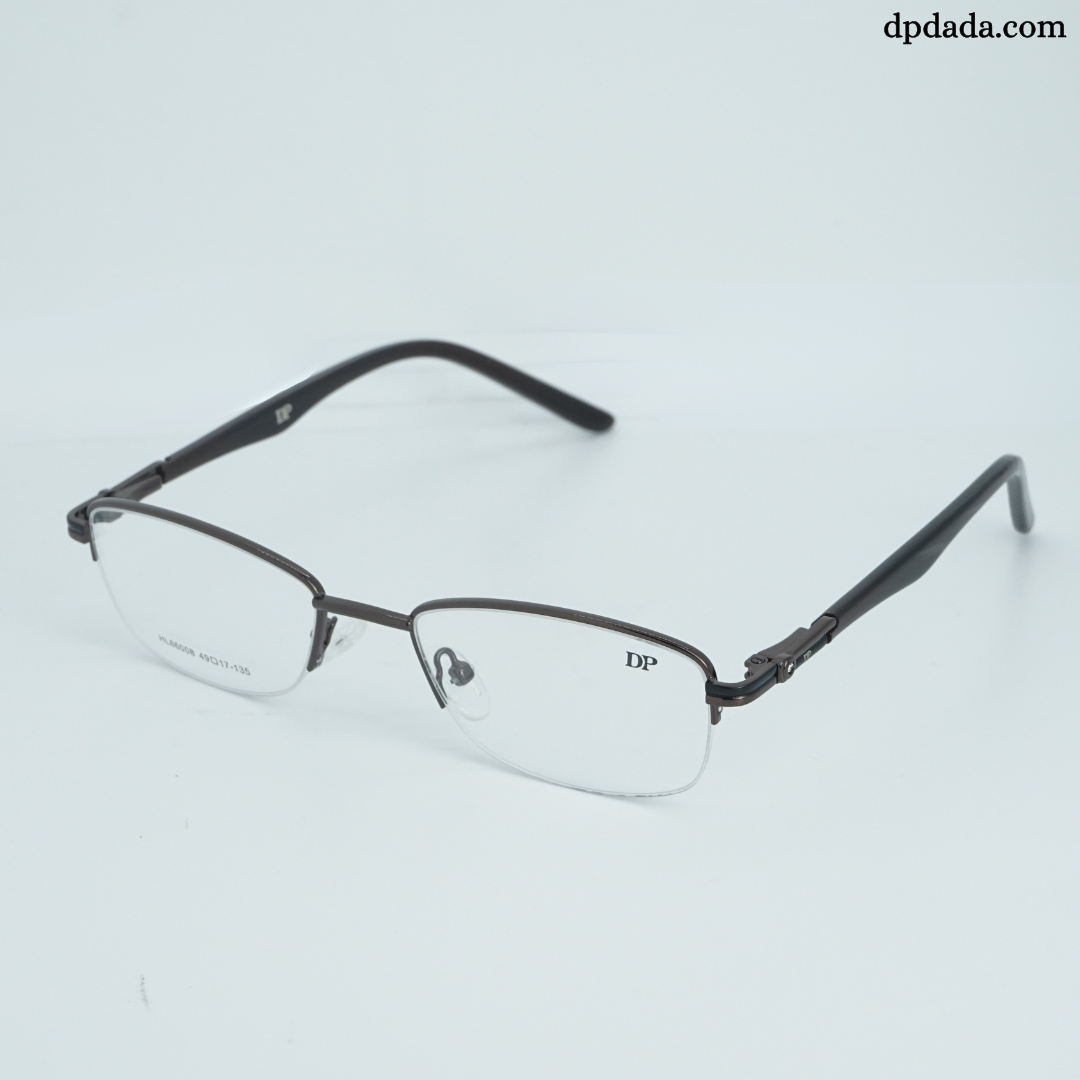 DP DADA.COM Supra Blue Block Glasses Brown HL66008