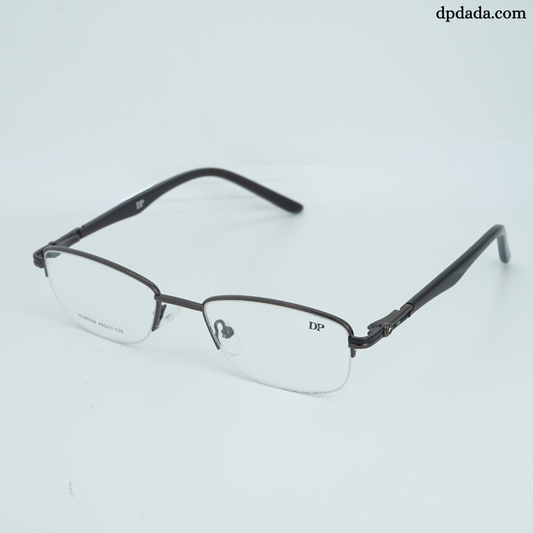 DP DADA.COM Supra Blue Block Glasses Brown HL66008