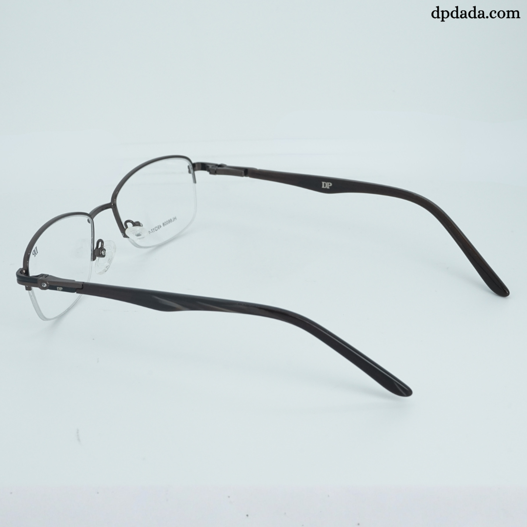 DP DADA.COM Supra Blue Block Glasses Brown HL66008