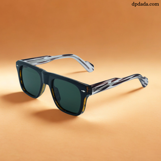 DP Dual-Tone Square Sunglasses DPX32