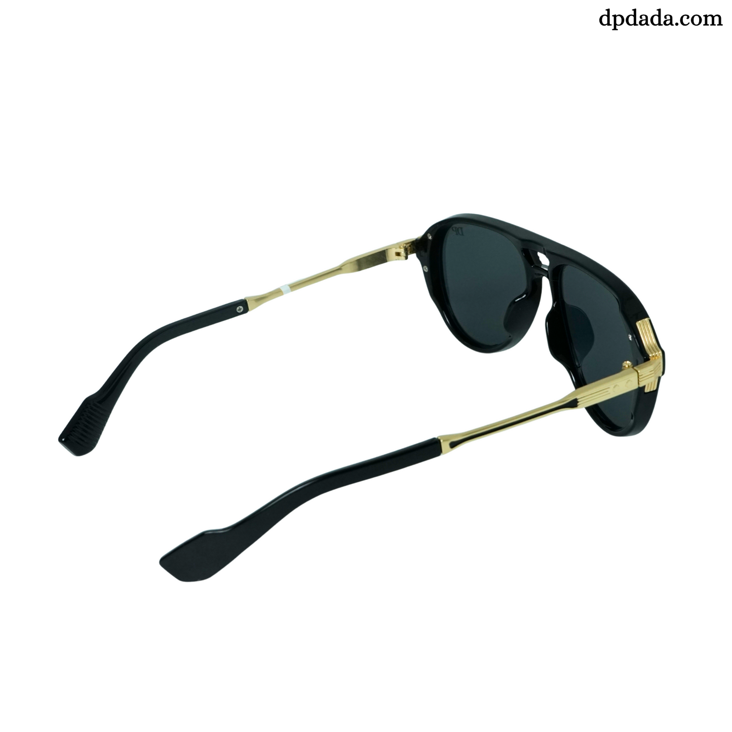 Aviator Black With gold Temple -DPA09