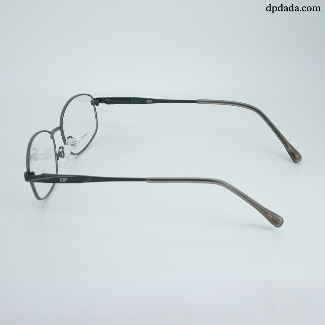 DP DADA.COM Full Metal Blue Block Glasses black HL66006