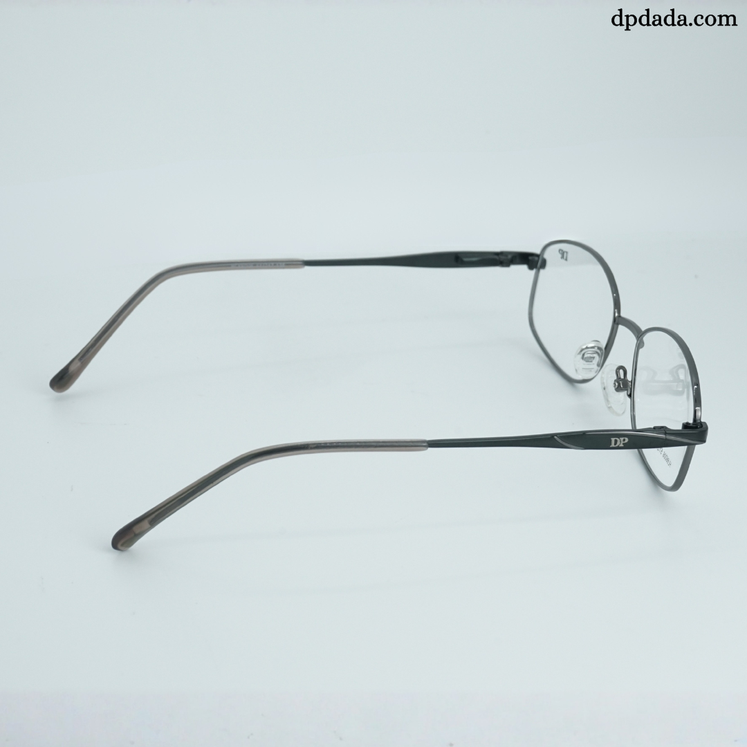 DP DADA.COM Full Metal Blue Block Glasses black HL66006