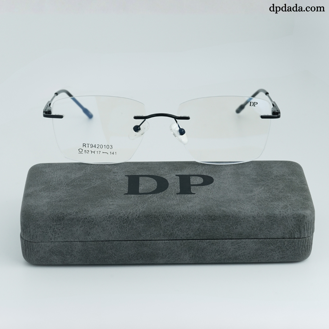 DP DADA.COM Black Rimless Spectacle RT9420103