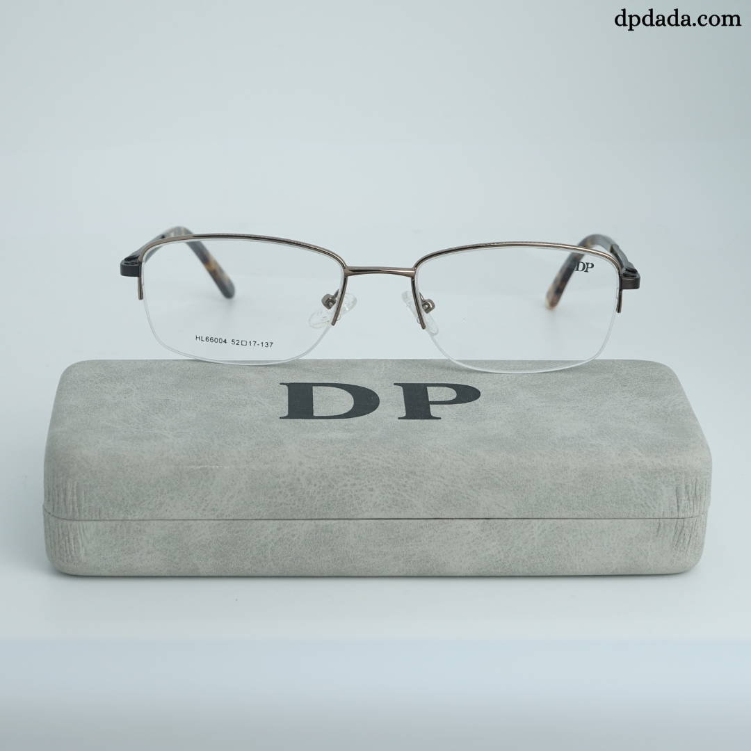 DP DADA.COM Supra Blue Block Glasses BROWN HL66004