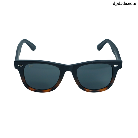 Classic Wayfare DPX7 Black with Tortoise Print accents