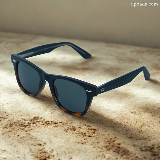 Classic Wayfare DPX7 Black with Tortoise Print accents