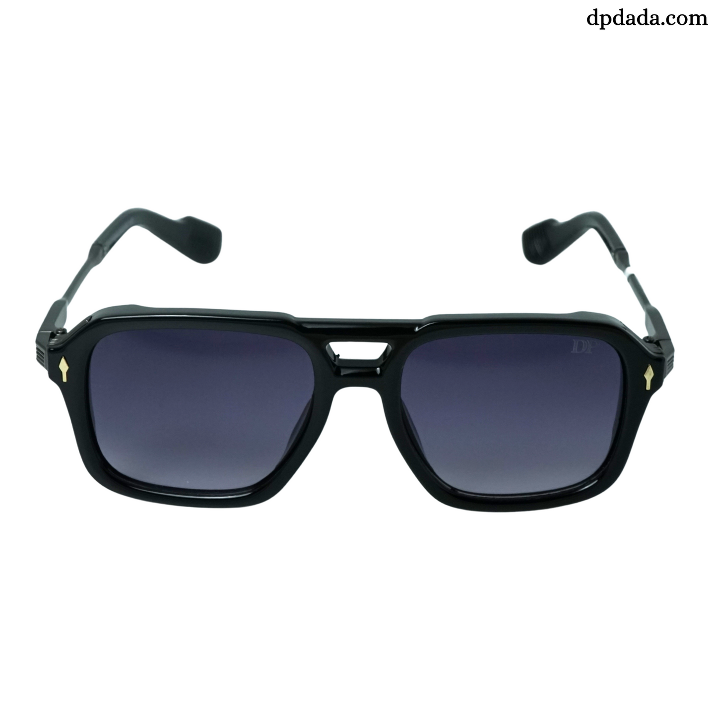 Bold Square Black with Gunmetal stick-DPB07
