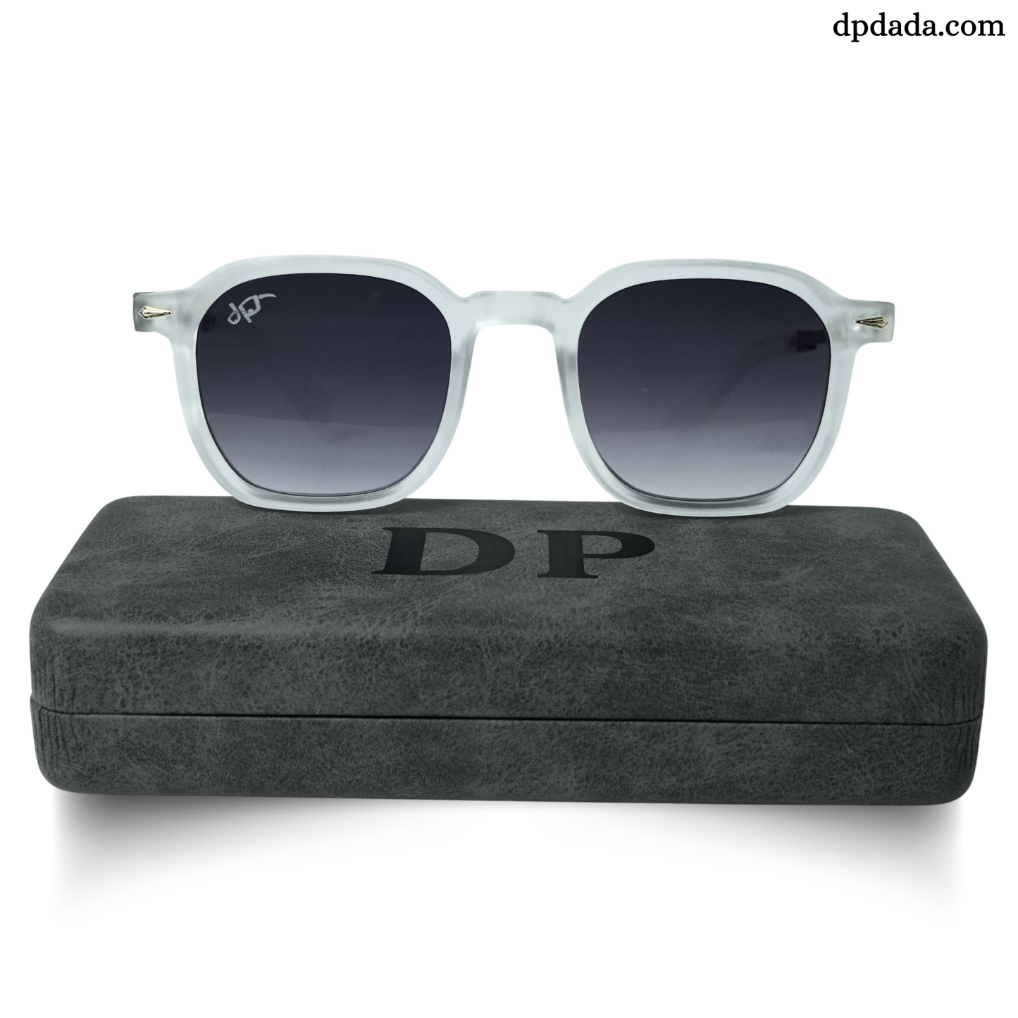 Classic Edge Sunglasses (Mat White)-DPF03
