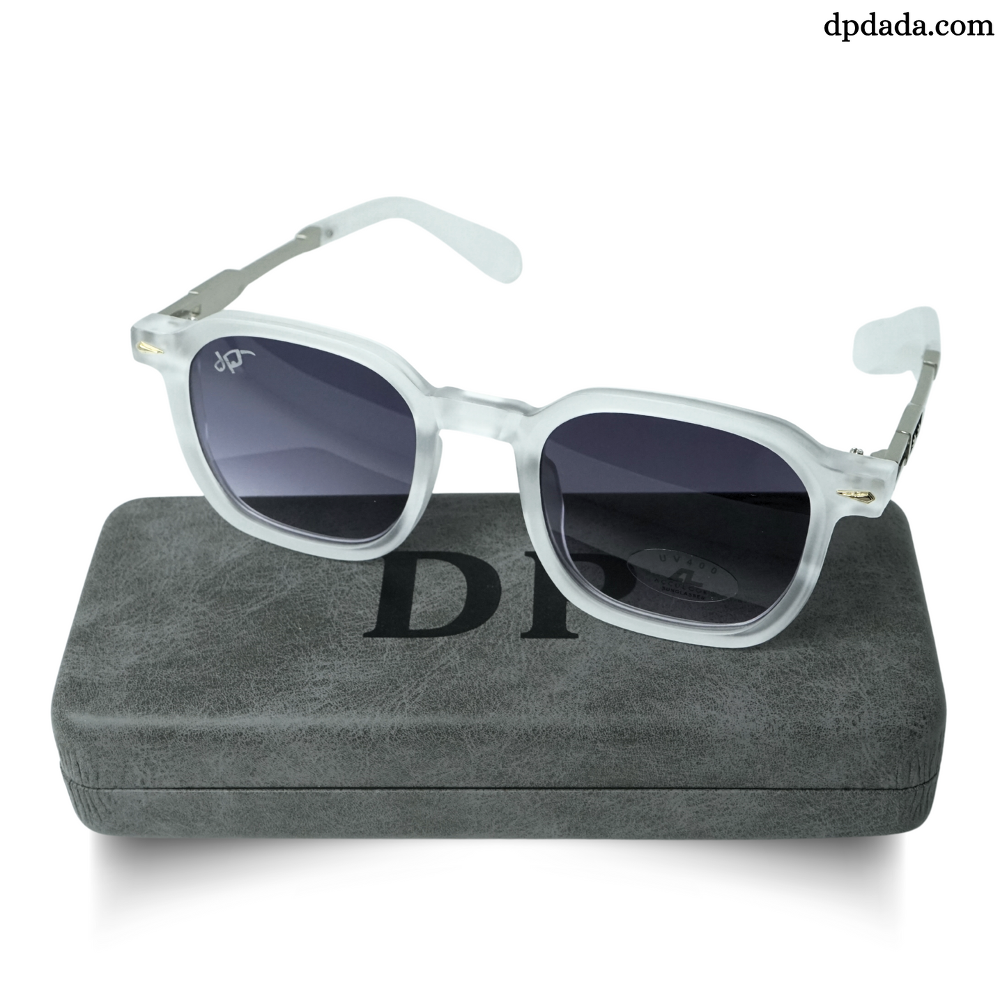 Classic Edge Sunglasses (Mat White)-DPF03