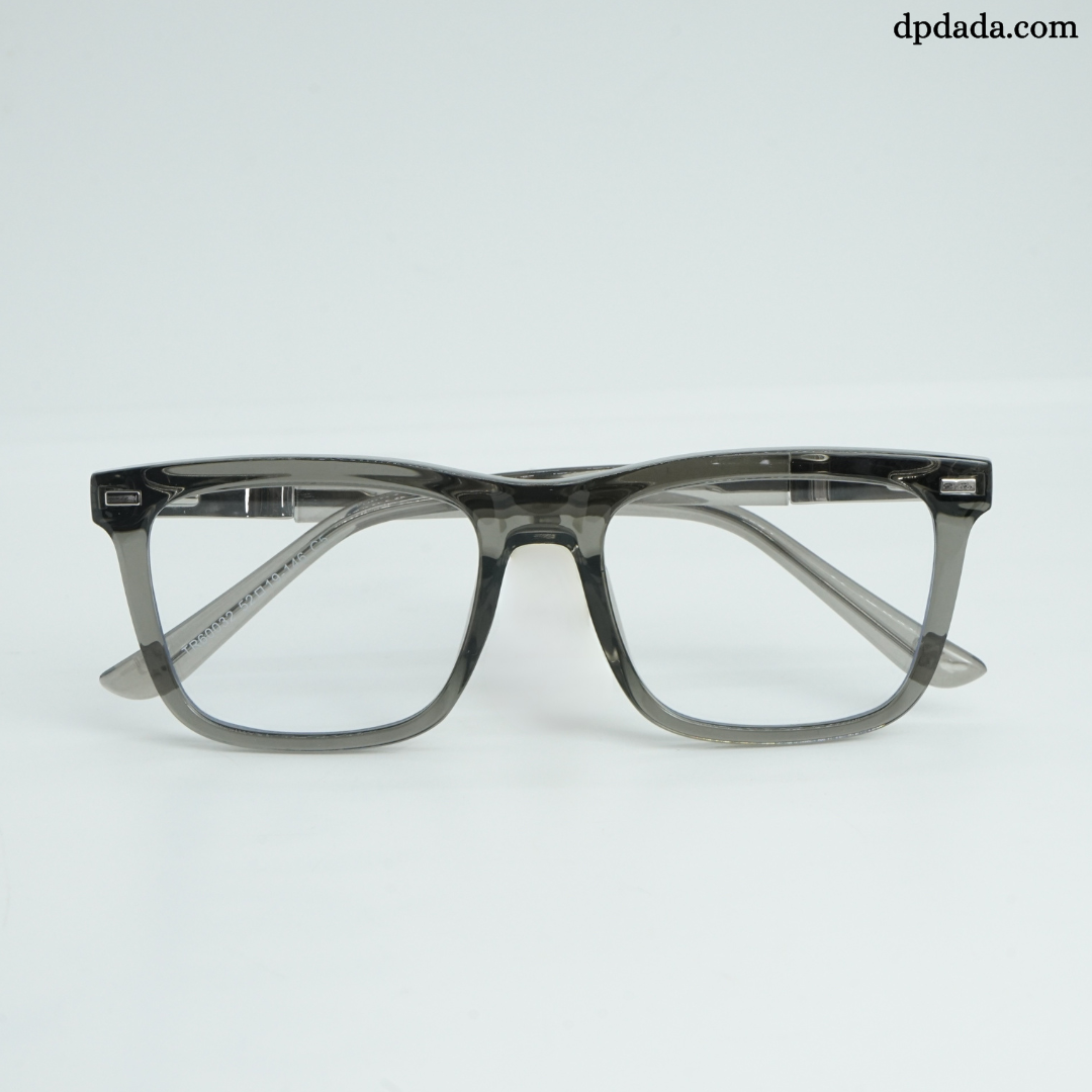 DP Dada TR8901 Transparent Grey Square Eyeglasses