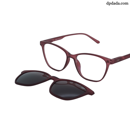 The Apex Cat Eye Burgundy By Dp Dada