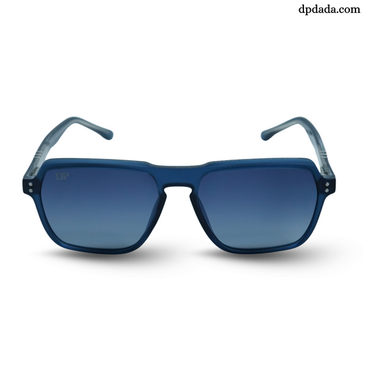 DP Square Frame Gradient Blue Sunglasses. DPX19