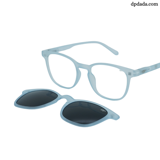 The Apex Ovel  Sky Blue Clip on By Dp Dada