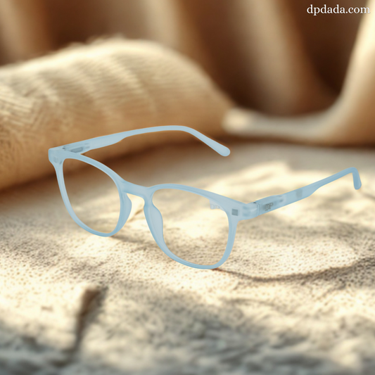 The Apex Ovel  Sky Blue Clip on By Dp Dada