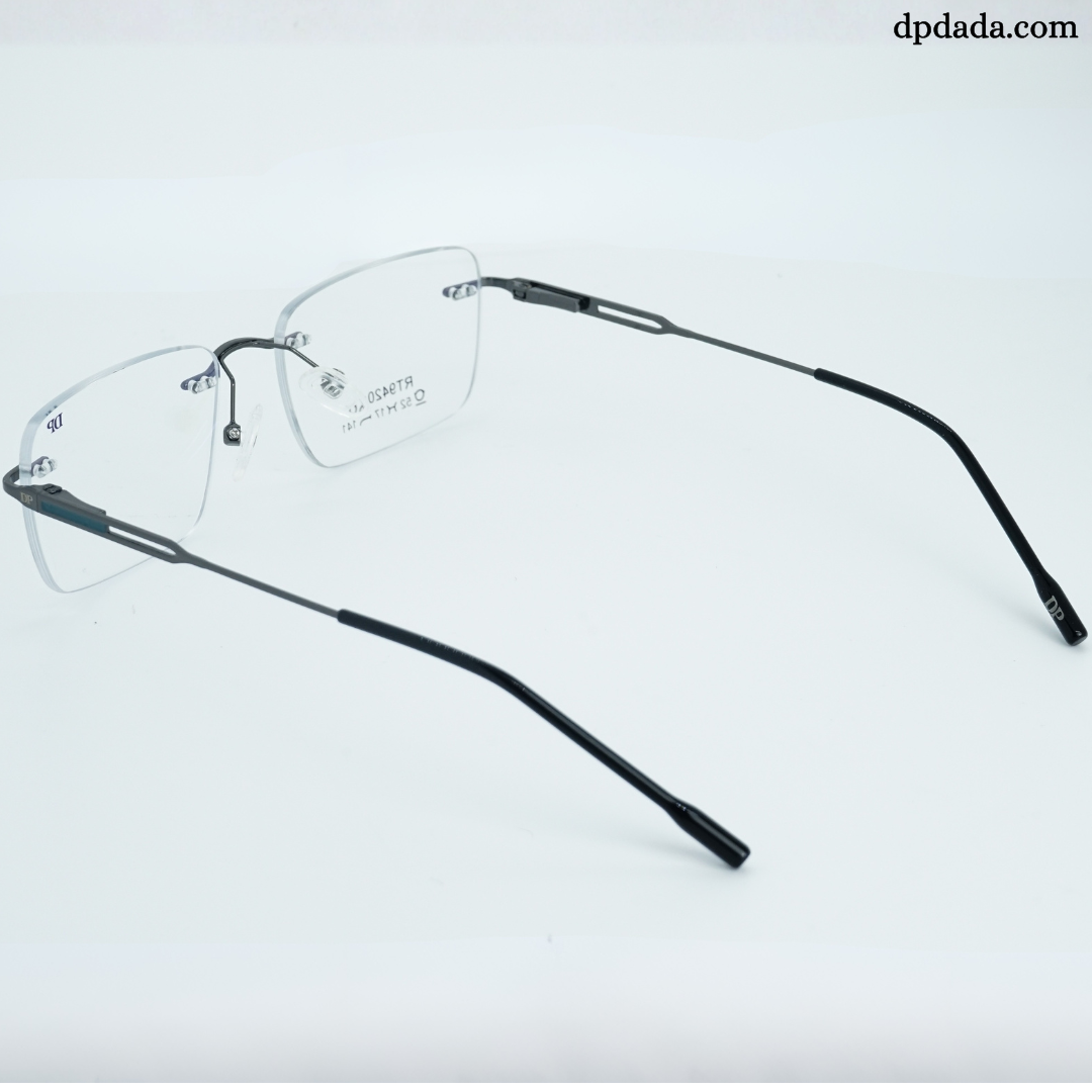 DP DADA.COM Rimless Spectacle Silver RT9420108