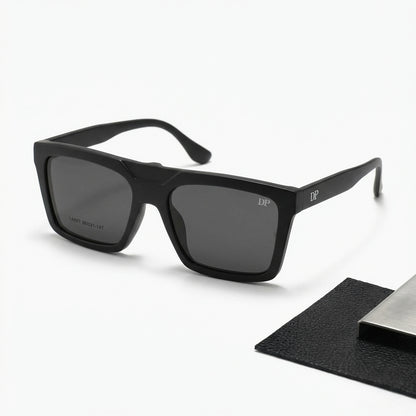 WideX 3-in-1 Clip-On Vision Eyeglasses Mat Black