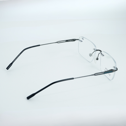DP DADA.COM Rimless Spectacle Silver RT9420108