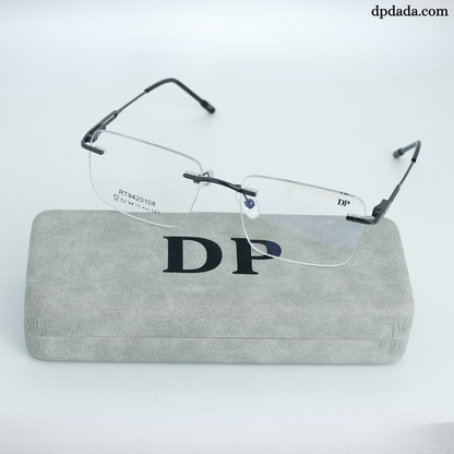 DP DADA.COM Rimless Spectacle Silver RT9420108
