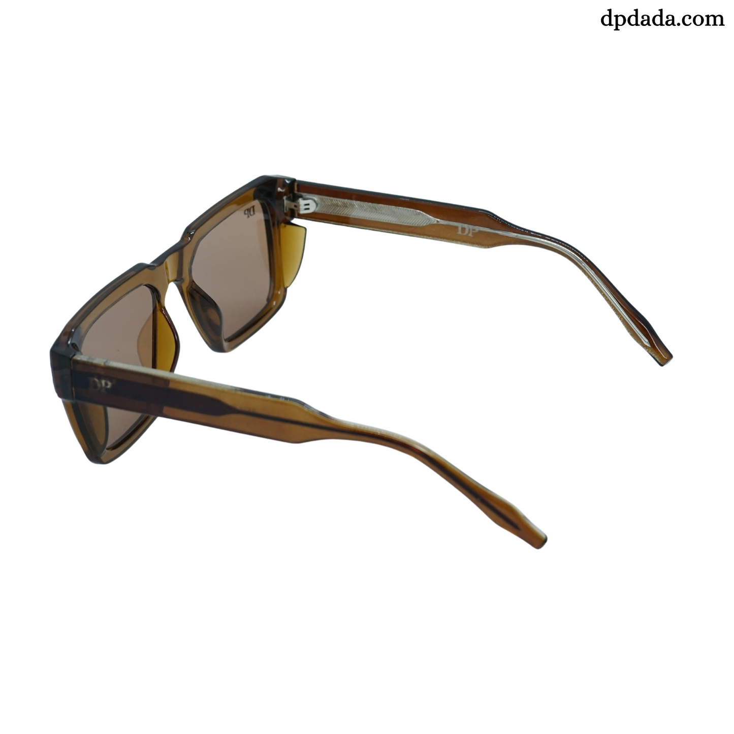 DP Retro Square Brown . DPX15