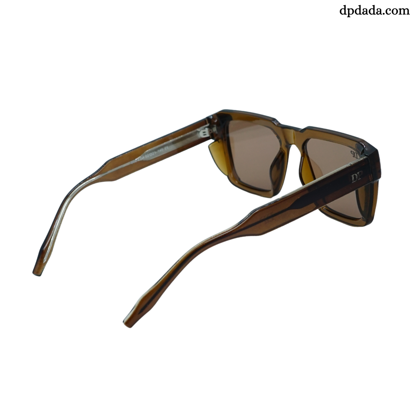 DP Retro Square Brown . DPX15