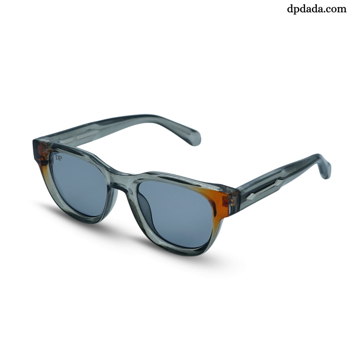 DP Dual-Tone Transparent Grey Sunglasses DPX26