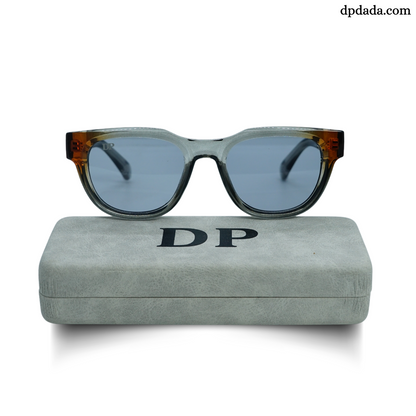 DP Dual-Tone Transparent Grey Sunglasses DPX26