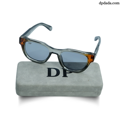 DP Dual-Tone Transparent Grey Sunglasses DPX26