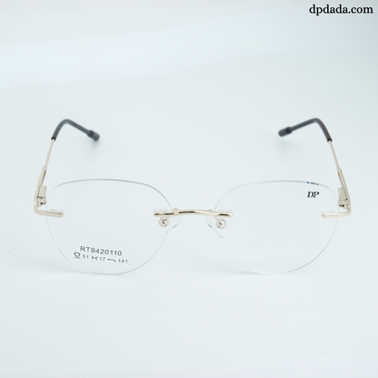 DP DADA.COM Rimless Spectacle gold RT9420110