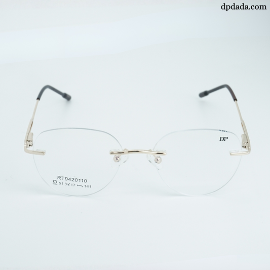 DP DADA.COM Rimless Spectacle gold RT9420110