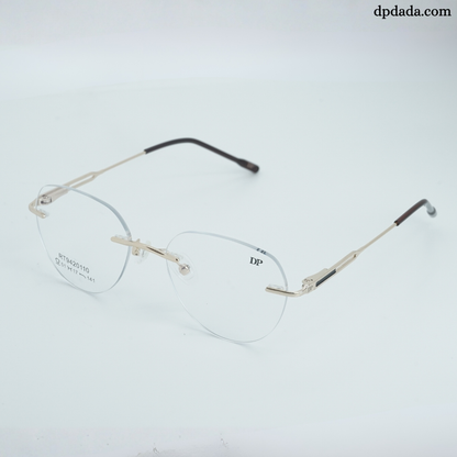 DP DADA.COM Rimless Spectacle gold RT9420110
