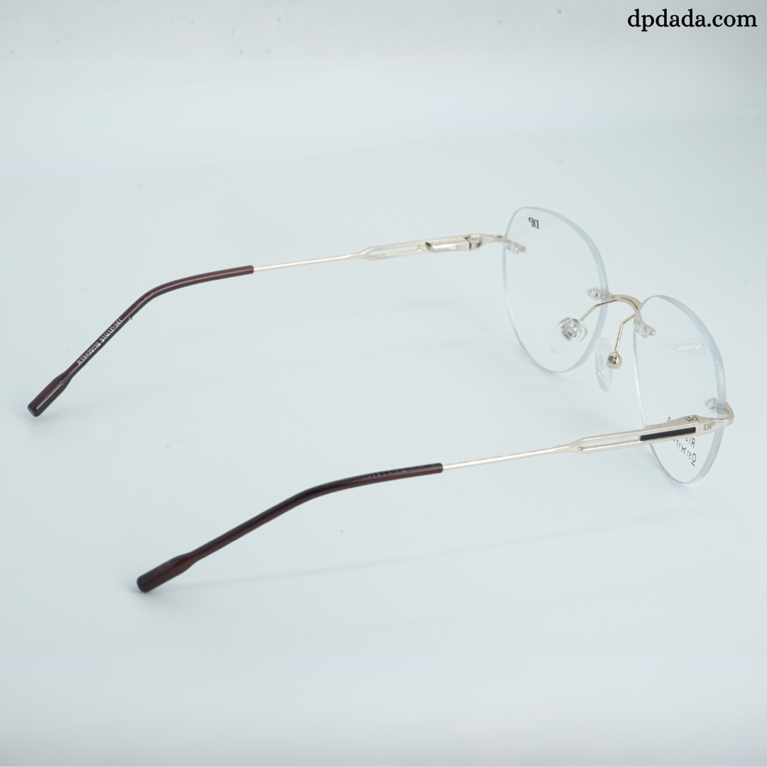 DP DADA.COM Rimless Spectacle gold RT9420110