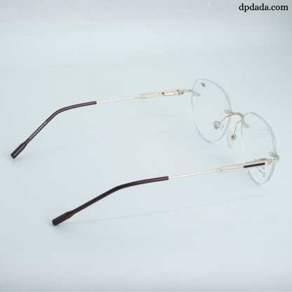 DP DADA.COM Rimless Spectacle gold RT9420110