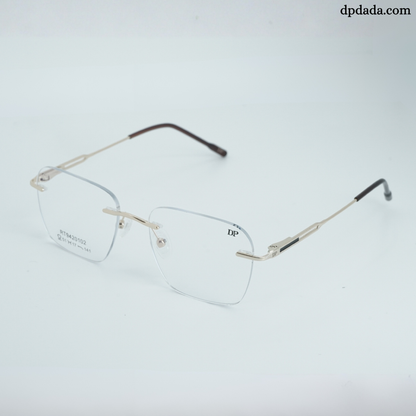 DP DADA.COM Rimless Spectacle GOLD RT9420102