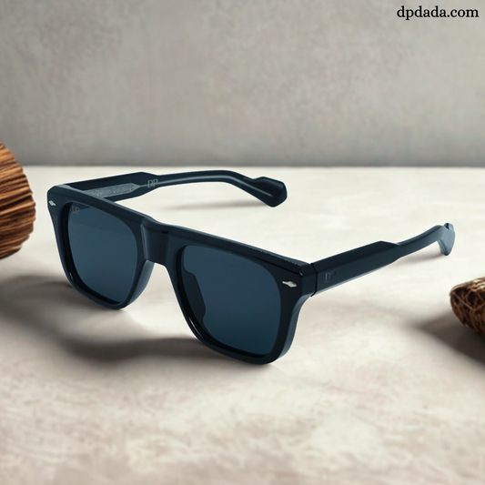 DP Square Black Sunglasses DPX28