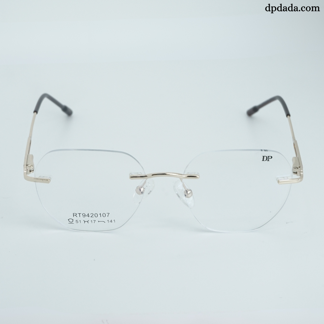DP DADA.COM Rimless Spectacle GOLD RT9420107
