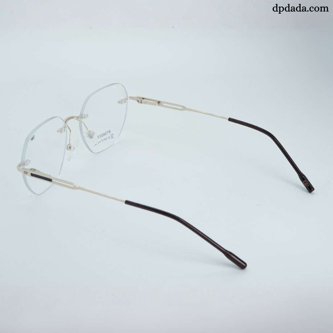 DP DADA.COM Rimless Spectacle GOLD RT9420107