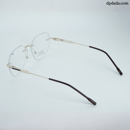 DP DADA.COM Rimless Spectacle GOLD RT9420107